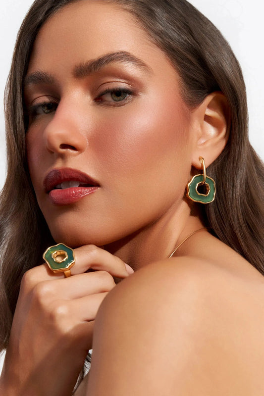 Anel Elira - Ágata Verde