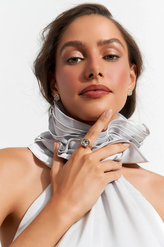 Anel Sita - Drusa Platina