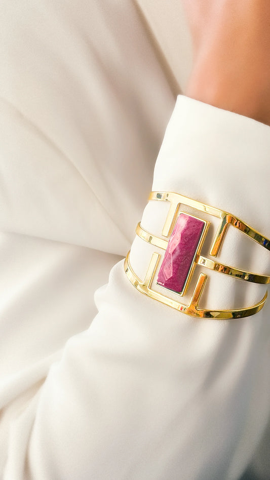 Bracelete Ópera - Rosa Pink