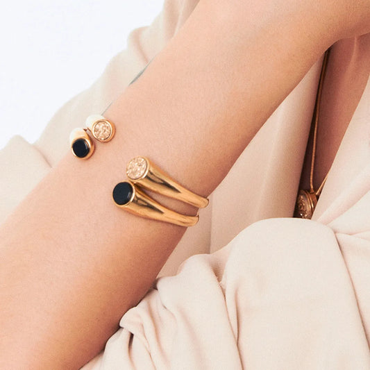 Bracelete Pocket Ball - Drusa Ouro