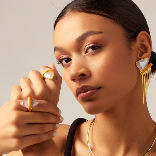 Anel Kahina - Ametista II Semijoias de luxo e design exclusivo