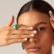 Anel Kahina - Aventurina Semijoias de luxo e design exclusivo