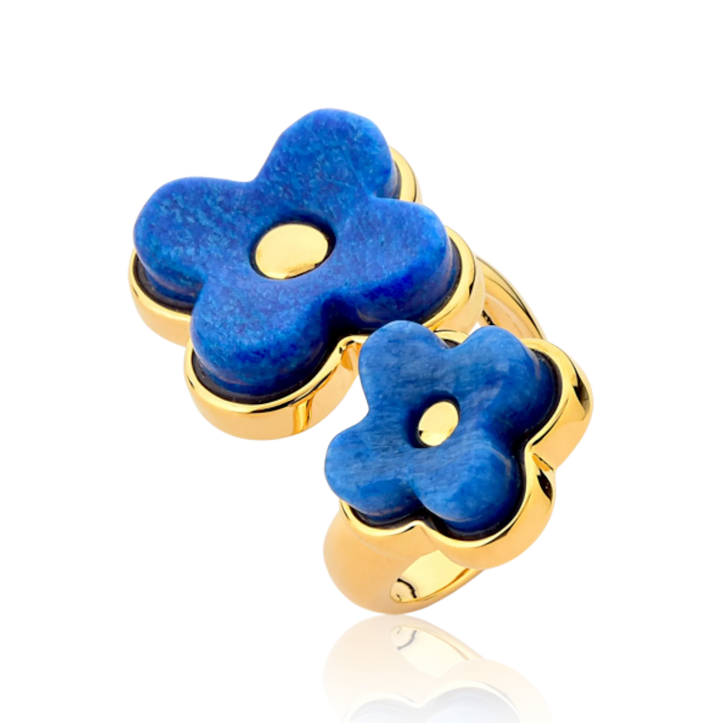 Sensation Ring - Indigo Blue Feldspar