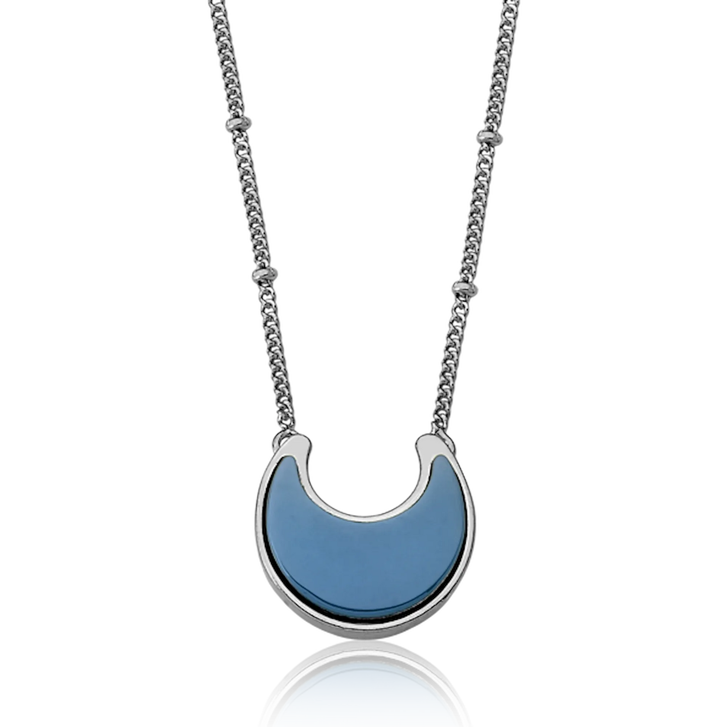 Colar Lua - Obsidiana Negra