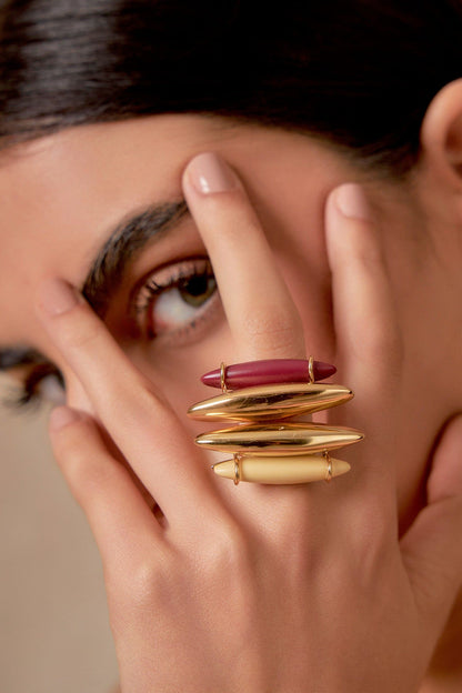 Conjunto Ecoa I - Resina Italiana Vinho