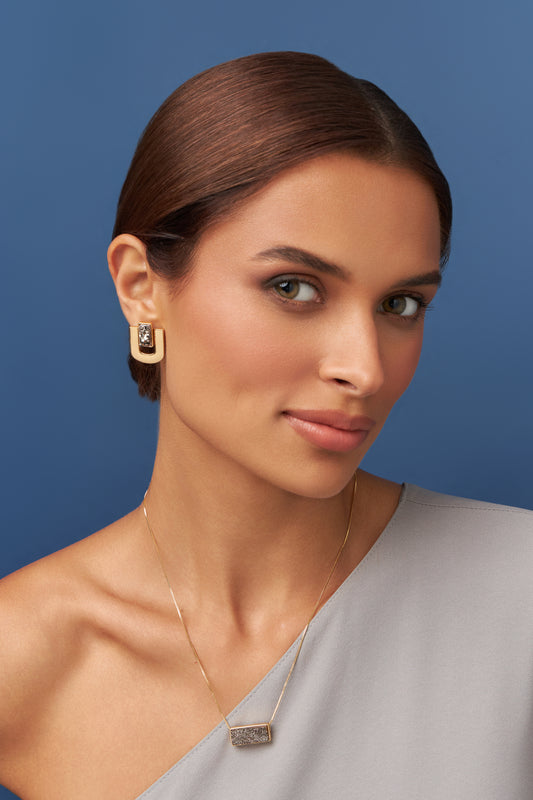 Brinco Estrutura - Drusa Metalizada