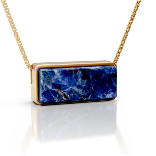 Colar Estrutura - Sodalita