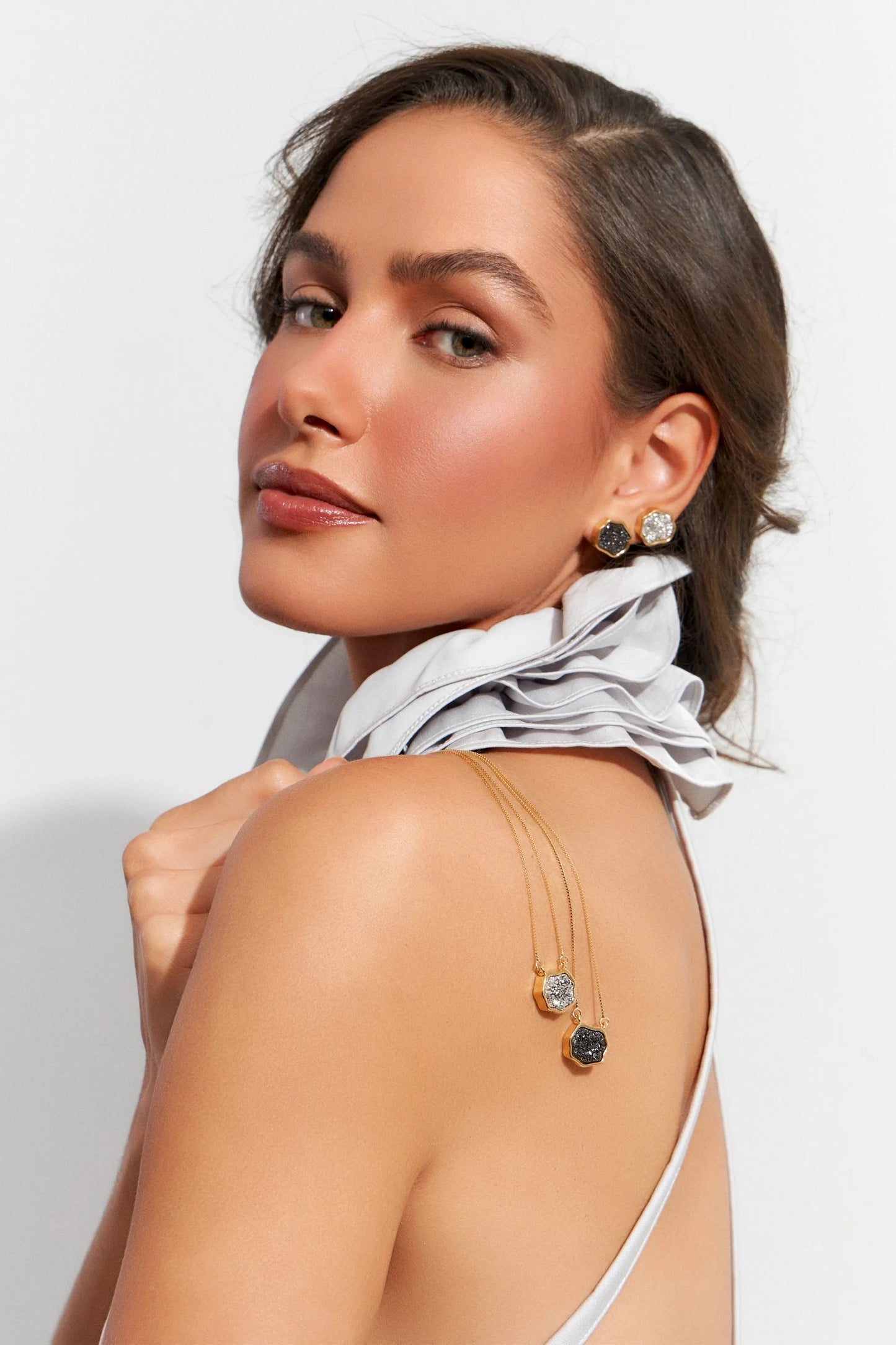 Colar Sita - Drusa Negra