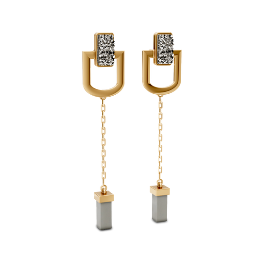 Brinco Presença - Drusa Metalizada