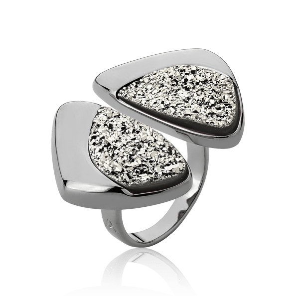 Anel Ailes - Drusa Platina Semijoias de luxo e design exclusivo