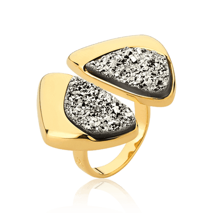 Anel Ailes - Drusa Platina Semijoias de luxo e design exclusivo