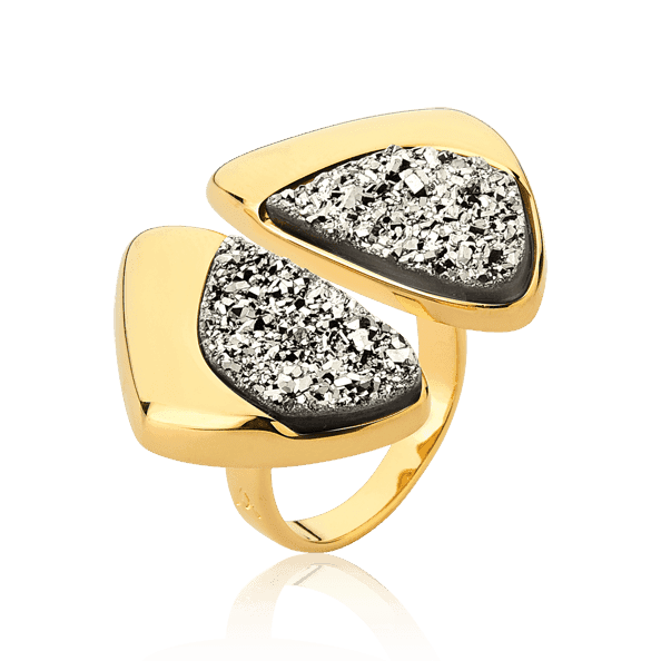 Anel Ailes - Drusa Platina Semijoias de luxo e design exclusivo