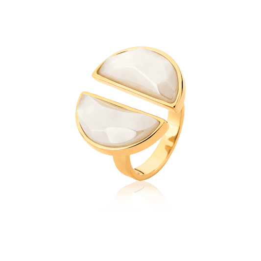 Anel Arco - Dolomita Semijoias de luxo e design exclusivo