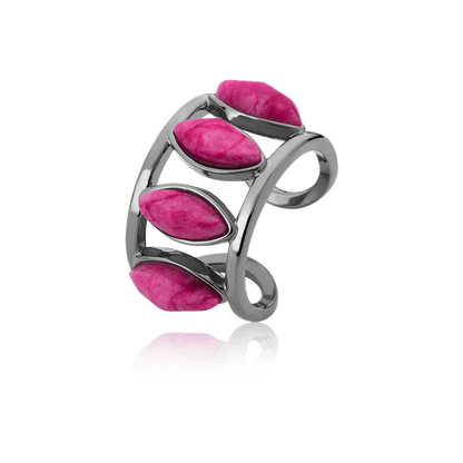 Anel Bem Me Quer - Rosa Pink Semijoias de luxo e design exclusivo