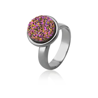 Anel Classic - Drusa Multicolorida Semijoias de luxo e design exclusivo