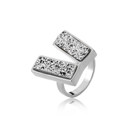 Anel Harmonie - Drusa Platina Semijoias de luxo e design exclusivo