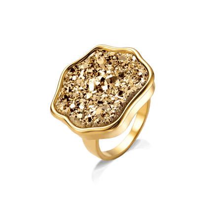 Anel Iduna - Drusa Ouro Semijoias de luxo e design exclusivo