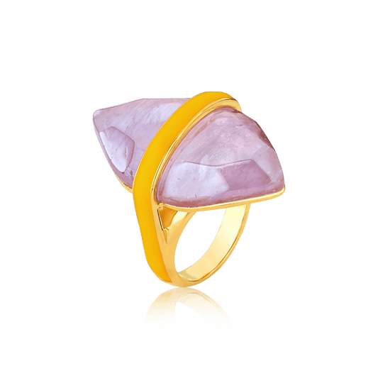 Anel Kahina - Ametista II Semijoias de luxo e design exclusivo