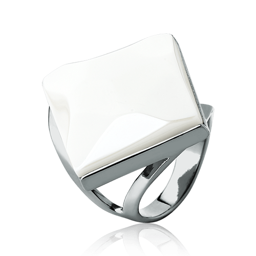 Anel Lírio - Porcelana Semijoias de luxo e design exclusivo