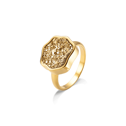 Anel Sita - Drusa Ouro Semijoias de luxo e design exclusivo