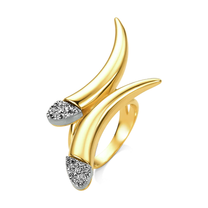 O Anel Caminhos com Drusa Metalizada e Banho de Ouro 18K é uma joia de textura e brilho excepcionais. A Drusa Metalizada, com seu acabamento cintilante e único, é magnificamente emoldurada pelo Ouro 18K, oferecendo um toque de modernidade e sofisticação inigualável.