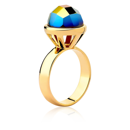 Classic Ring - Multicolored Crystal