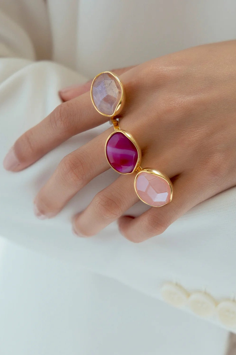 Anel Renascer - Ametista