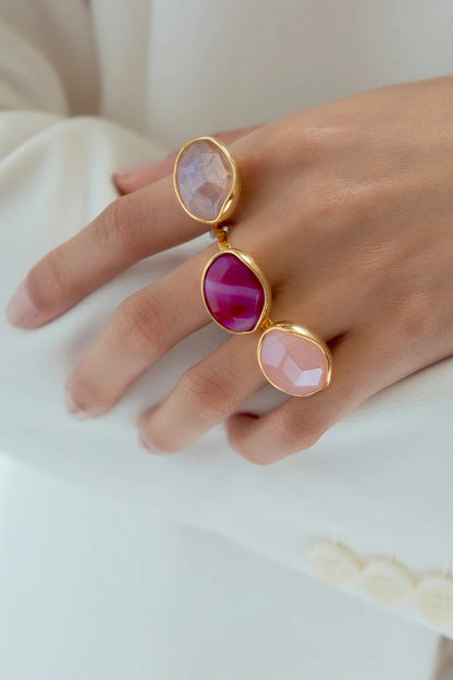 Anel Renascer - Ametista