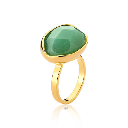 Anel Renascer - Aventurina