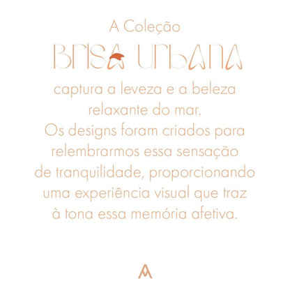 Bracelete Brisa - Ágata Branca Semijoias de luxo e design exclusivo