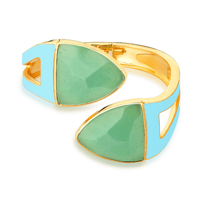 Bracelete Nandi - Aventurina Semijoias de luxo e design exclusivo