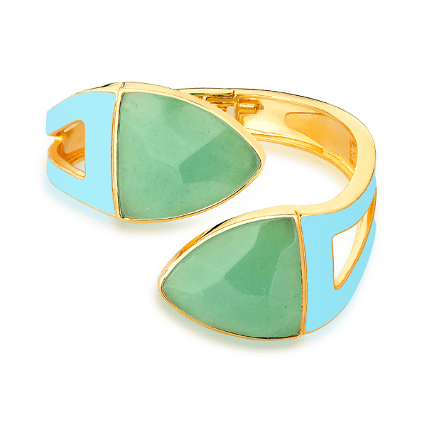 Bracelete Nandi - Aventurina Semijoias de luxo e design exclusivo