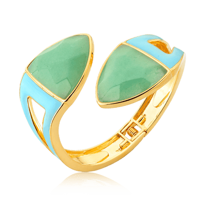 Bracelete Nandi - Aventurina Semijoias de luxo e design exclusivo