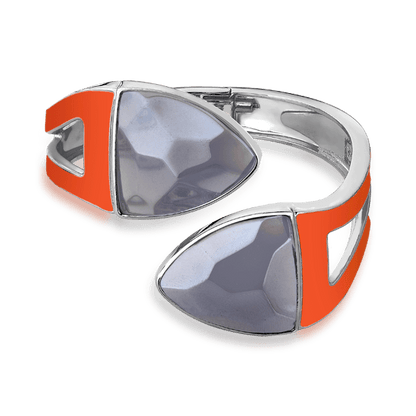 Bracelete Nandi - Quartzo Fumê Semijoias de luxo e design exclusivo