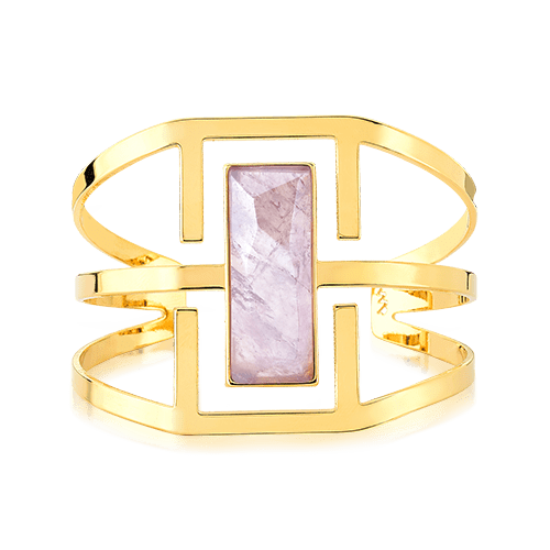 Bracelete Ópera - Ametista Semijoias de luxo e design exclusivo