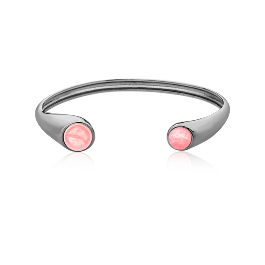 Bracelete Pocket Ball - Quartzo Rosa Semijoias de luxo e design exclusivo