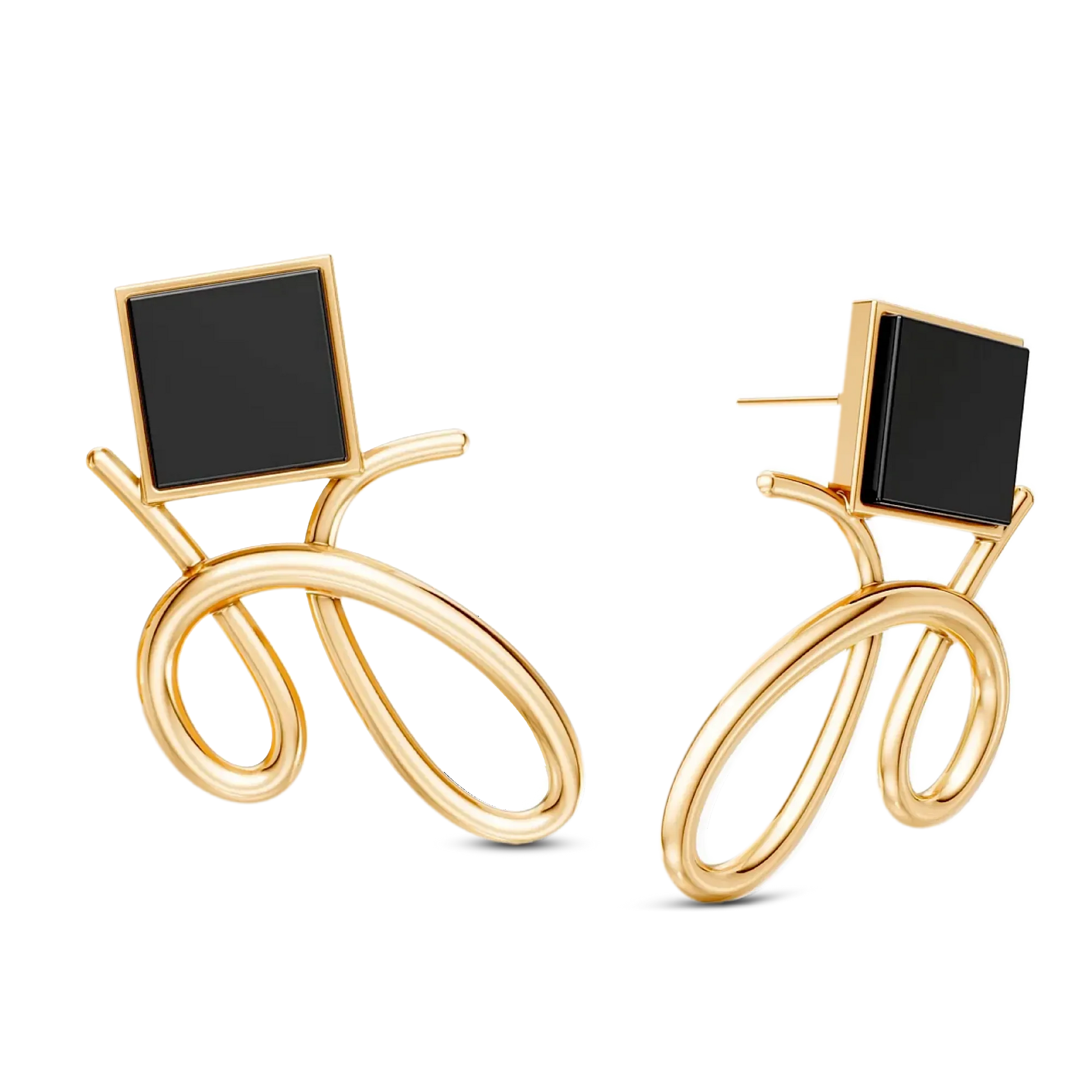 O Brinco Esboço com Obsidiana Negra em Banho de Ouro 18K traduz o instante em que o traço encontra a forma. Este brinco pequeno e delicado une a pedra quadrada, que atua como ponto de luz, a um toque sutil de traço. A Obsidiana Negra simboliza força e proteção. Com sua estética minimalista e o contraste marcante da pedra preta, esta joia é a escolha perfeita para adicionar sofisticação e um toque de mistério ao seu look diário.