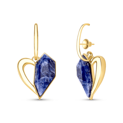 Brinco  Intensa - Sodalita Semijoias de luxo e design exclusivo