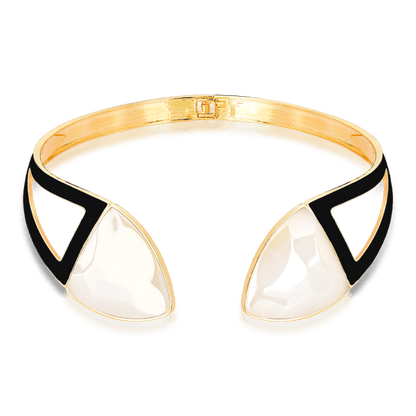 Choker Makeda - Ágata Branca Semijoias de luxo e design exclusivo