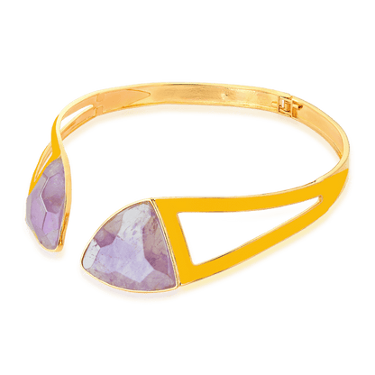 Choker Makeda - Ametista Semijoias de luxo e design exclusivo
