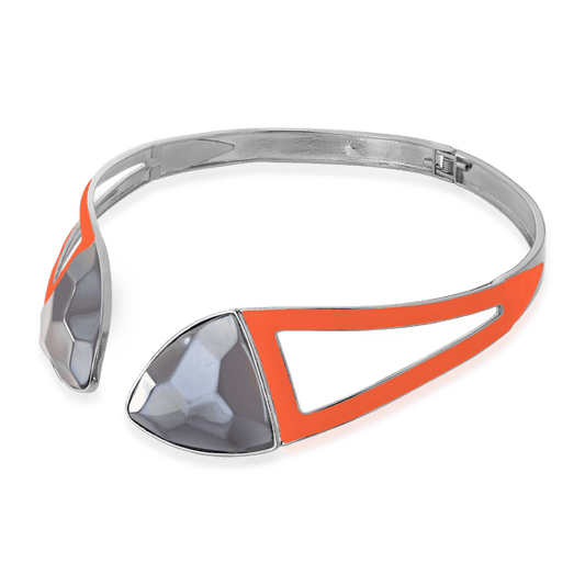 Choker Makeda - Quartzo Fumê Semijoias de luxo e design exclusivo