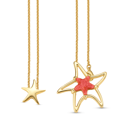 Colar Brisa - Feldspato Laranja Semijoias de luxo e design exclusivo