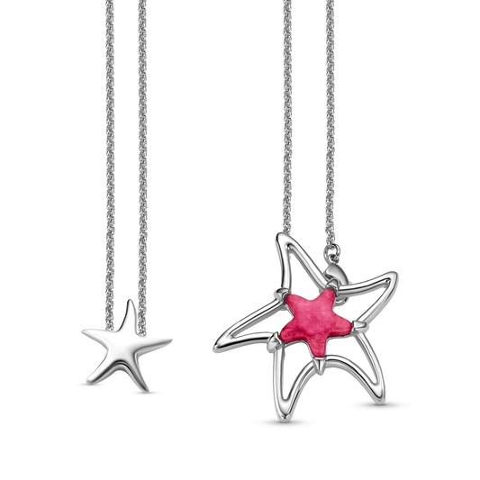 Colar Brisa - Feldspato Vermelho Semijoias de luxo e design exclusivo