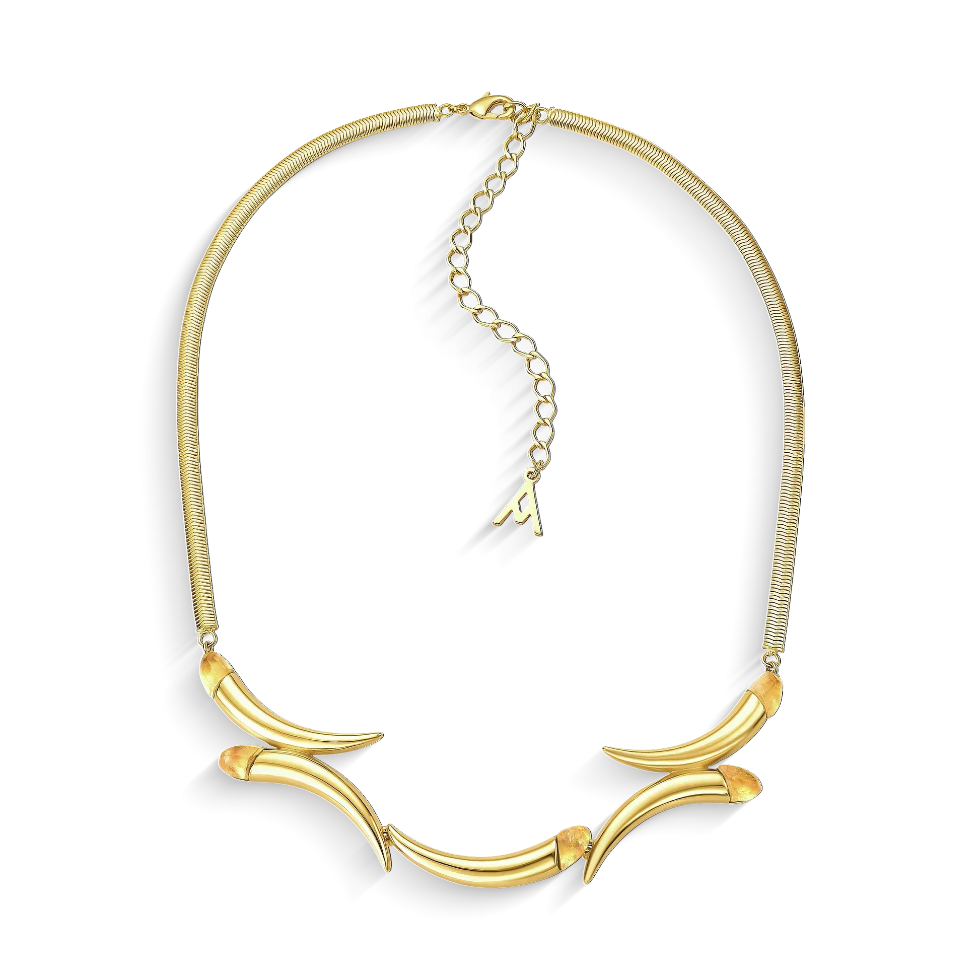 O Colar Caminhos com Citrino em Banho de Ouro 18K é uma joia de luxo que atrai dinheiro e prosperidade, unindo elegância, estilo e simbologia em uma única peça.