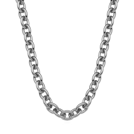 Colar Corrente Cartier - Banhado a Ródio Semijoias de luxo e design exclusivo