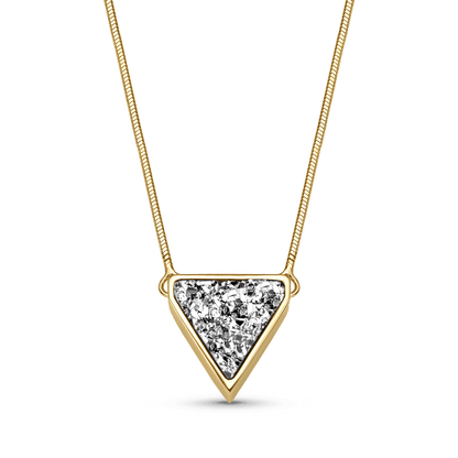 Colar Dynamis - Drusa Platina Ouro Semijoias de luxo e design exclusivo