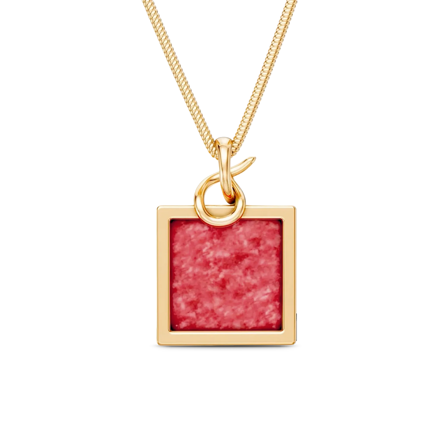O Colar Esboço com Feldspato Vermelho em Banho de Ouro 18K é essencial e minimalista, trazendo a pedra quadrada como protagonista, acompanhada por uma corrente rabo de rato. O Feldspato Vermelho simboliza energia e impulso. Seu acabamento minimalista em conjunto com a corrente rabo de rato permite que a pedra se destaque de forma sutil, sendo ideal para compor looks versáteis ou criar composições de layers.