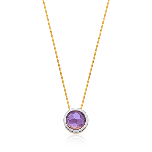 Colar Eterno - Ametista Semijoias de luxo e design exclusivo