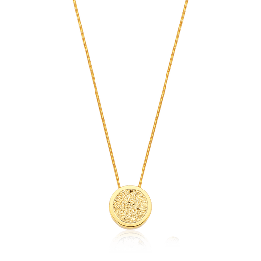 Colar Eterno - Drusa Ouro Semijoias de luxo e design exclusivo