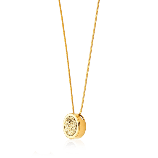 Colar Eterno - Drusa Ouro Semijoias de luxo e design exclusivo